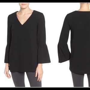 Caslon Bell Sleeve Tunic Blouse